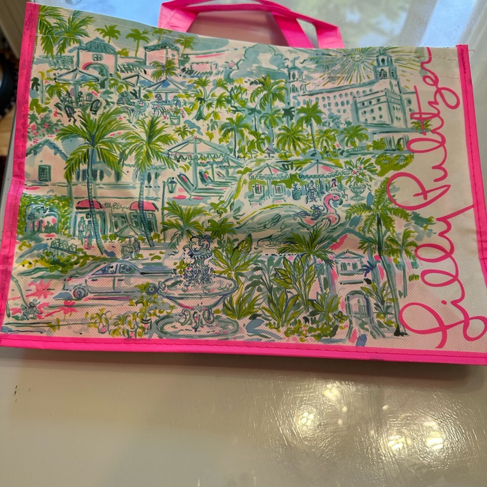 Lilly Pulitzer market bag nwt